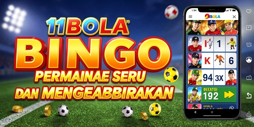Screenshot gameplay Bingo 11BOLA yang seru dan menantang.