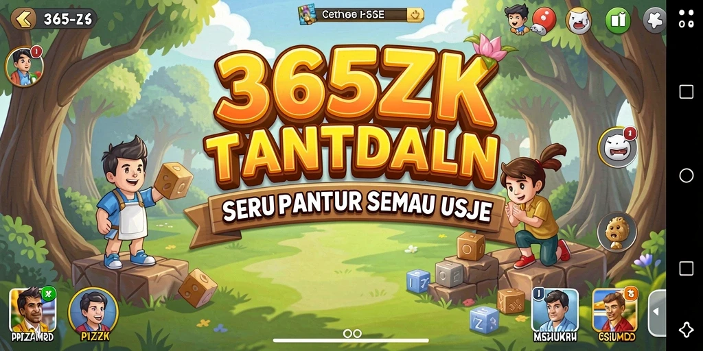 Tampilan gameplay 365ZK dengan berbagai puzzle menantang.