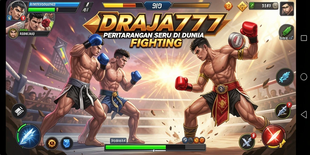 Gameplay menarik dan pertarungan seru di DRAJA777.