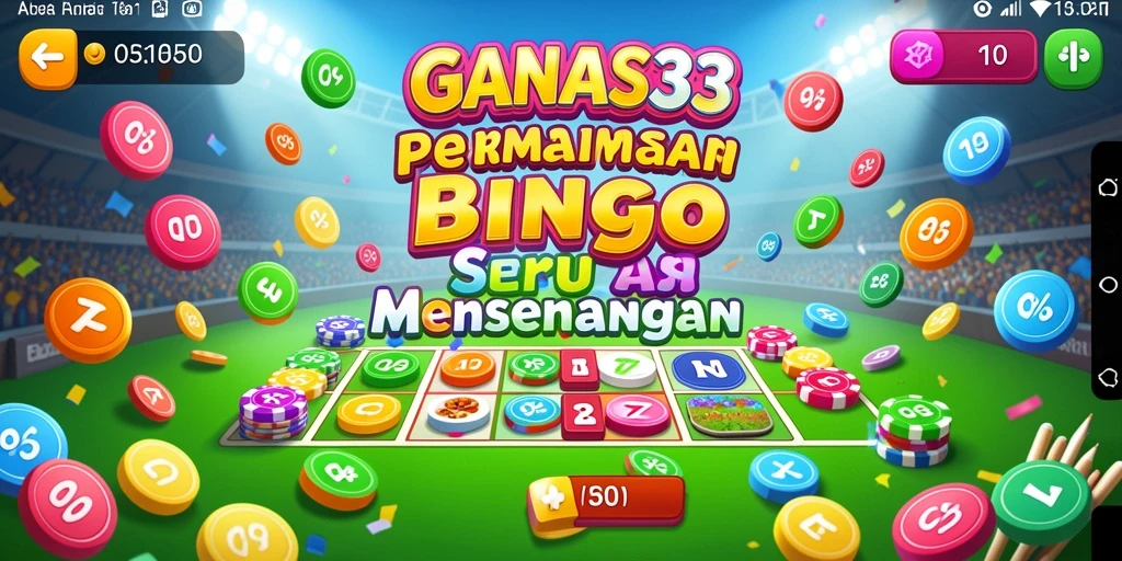 Tampilan menarik dari gameplay Bingo di GANAS33.