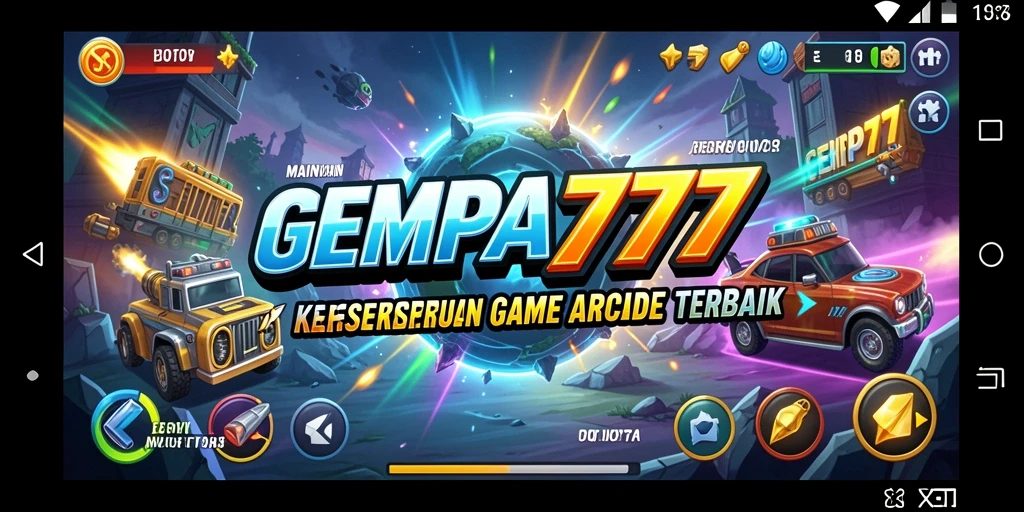 Tampilan gameplay seru dan menantang pada GEMPA777.