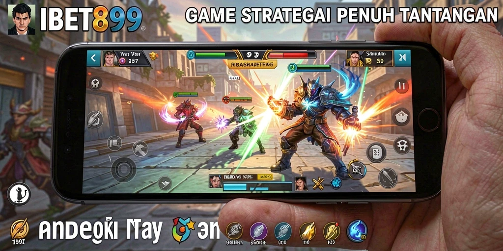 Tampilan screenshot gameplay mengasah strategi dalam IBET899.