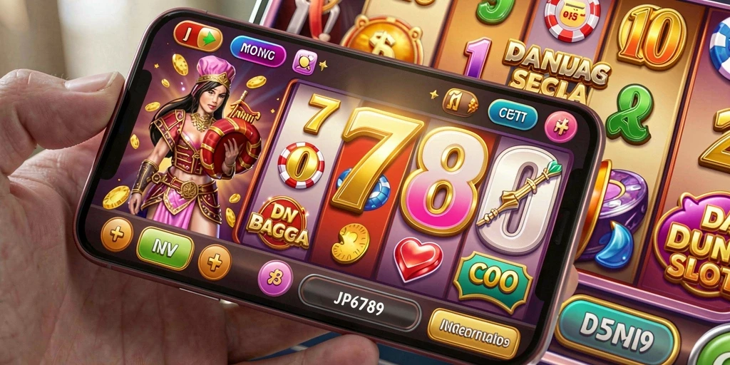 Tampilan gameplay Slot JP6789 yang mengesankan dan menantang.
