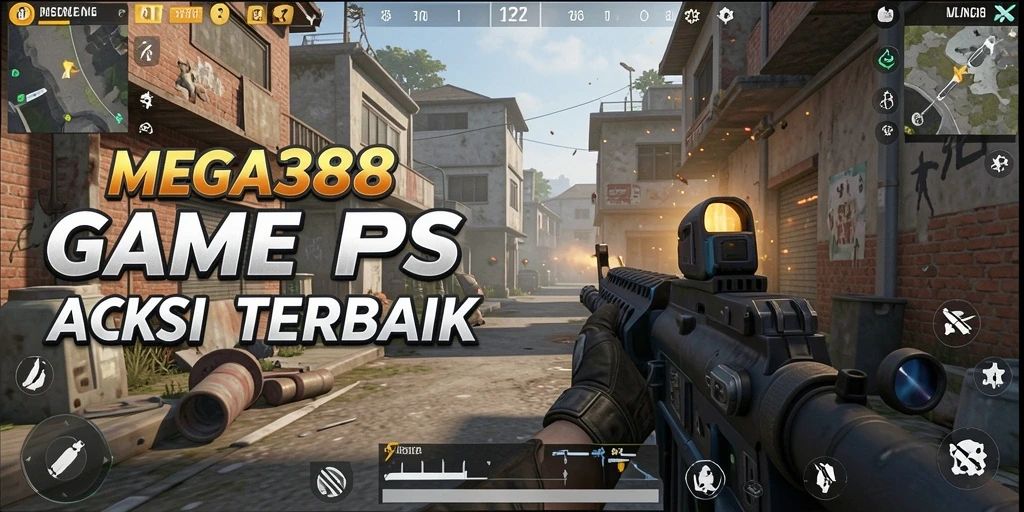 Tangkapan layar dari gameplay aksi MEGA388 yang mendebarkan.