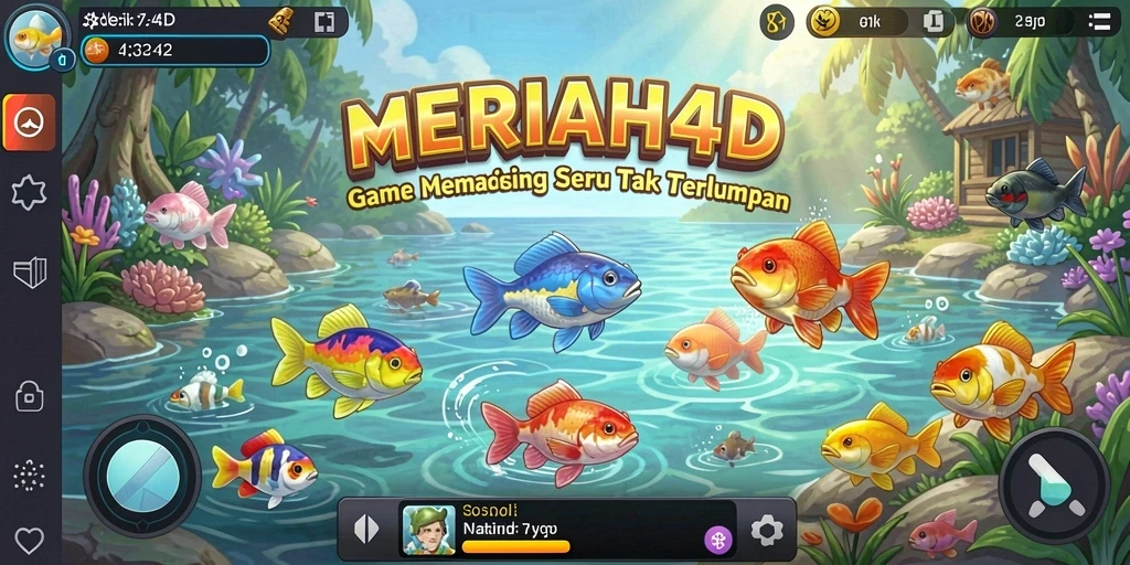 Gameplay seru di MERIAH4D saat memancing ikan besar.