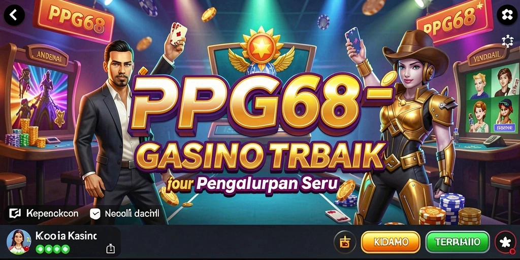 Tampilan menawan dari permainan Kasino di PGG68.