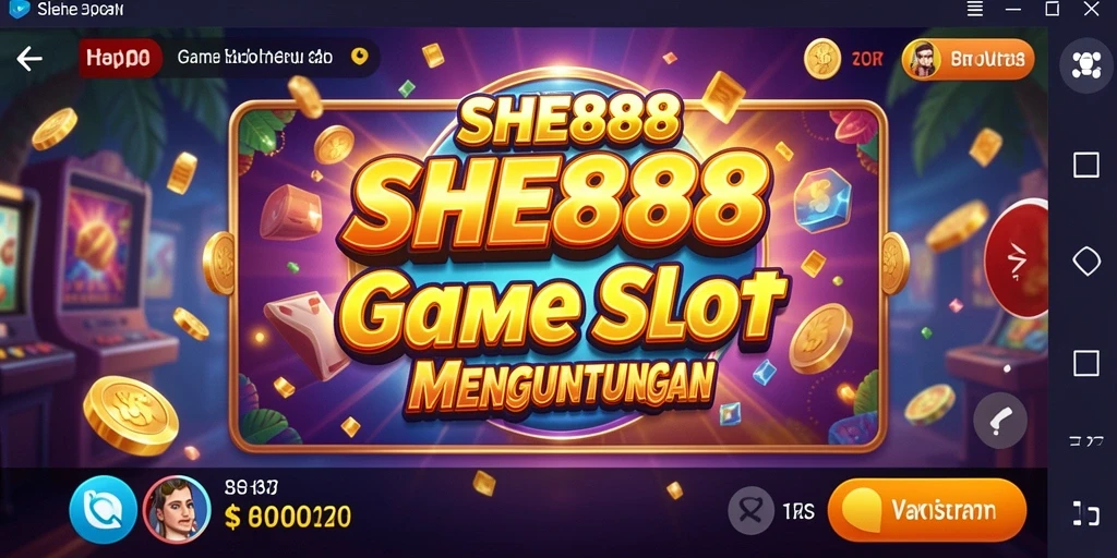 Gambaran gameplay yang mengasyikkan dari SHE888 slot.