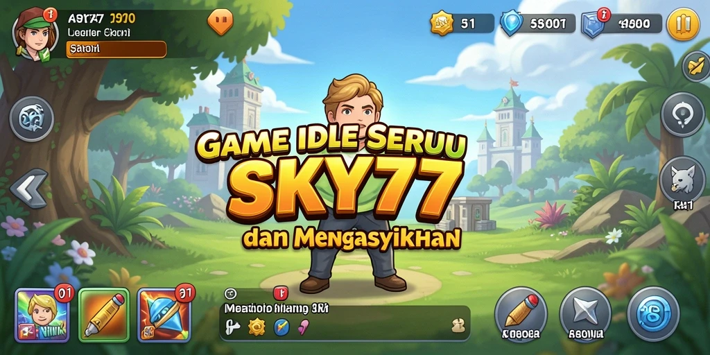 Tampilan gameplay <strong>SKY77</strong> yang menyenangkan dan penuh warna.