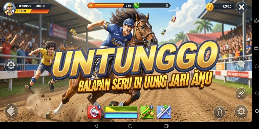 Gameplay seru dan grafis menawan di UNTUNGGO.